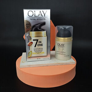 2Pack Olay Total Effects 7-In-One Anti-Aging Face Moisturizer Niacinamide SPF30